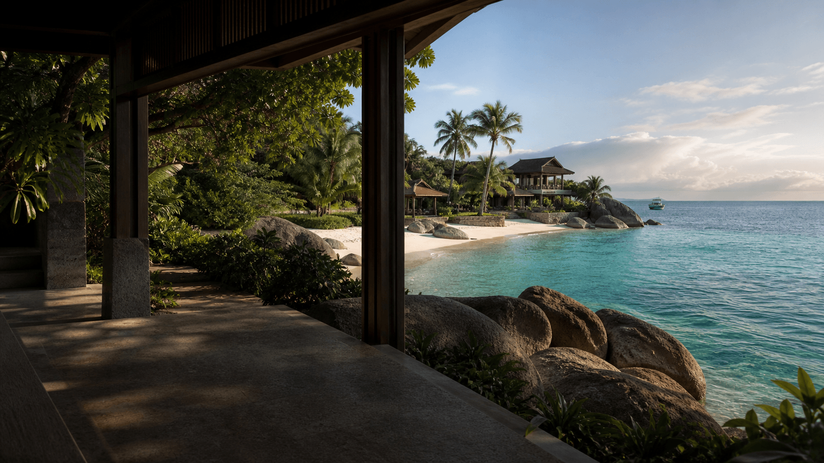 Private Seychelles island estate representing the shared Prism membership experience